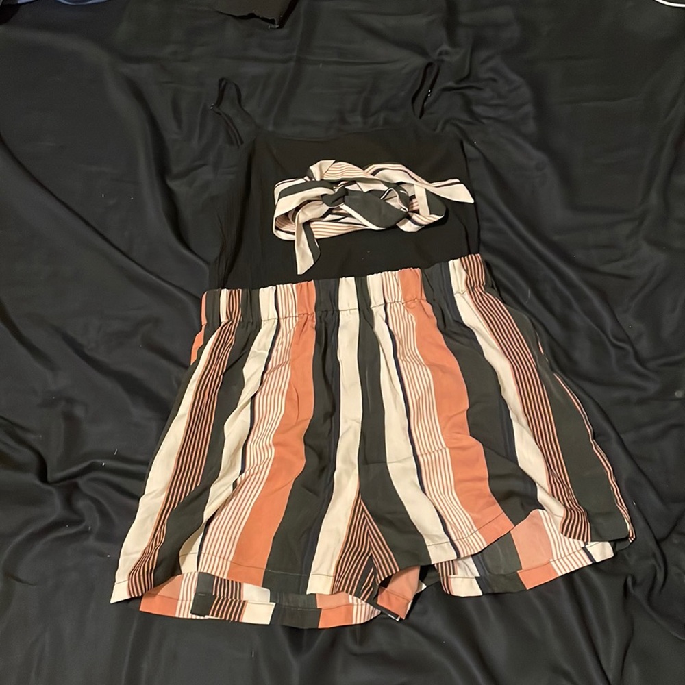 romper with tie